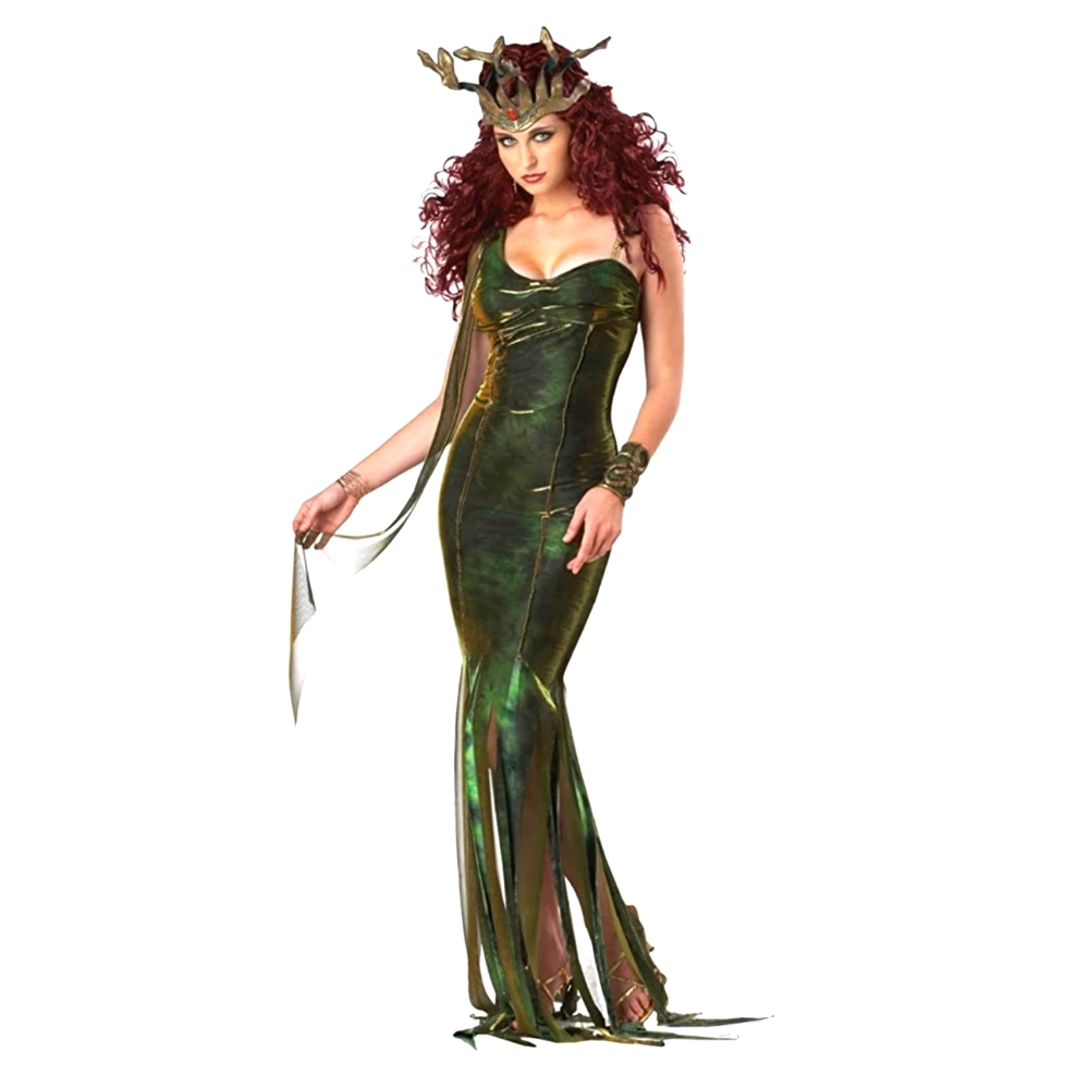 Medusa Halloween snake costume California Costumes Serpentine Goddess